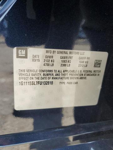 2015 CHEVROLET IMPALA LT - 1G1115SL7FU132818