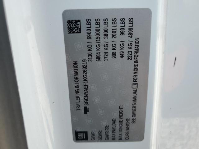 2019 CHEVROLET SILVERADO - 3GCNYAEF1KG269219