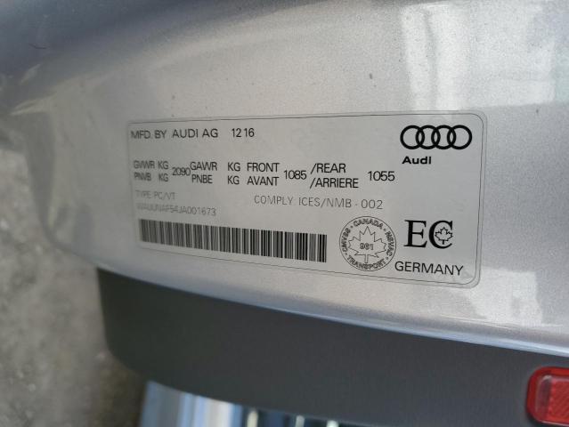 2018 AUDI A5 PRESTIG - WAUUNAF54JA001673