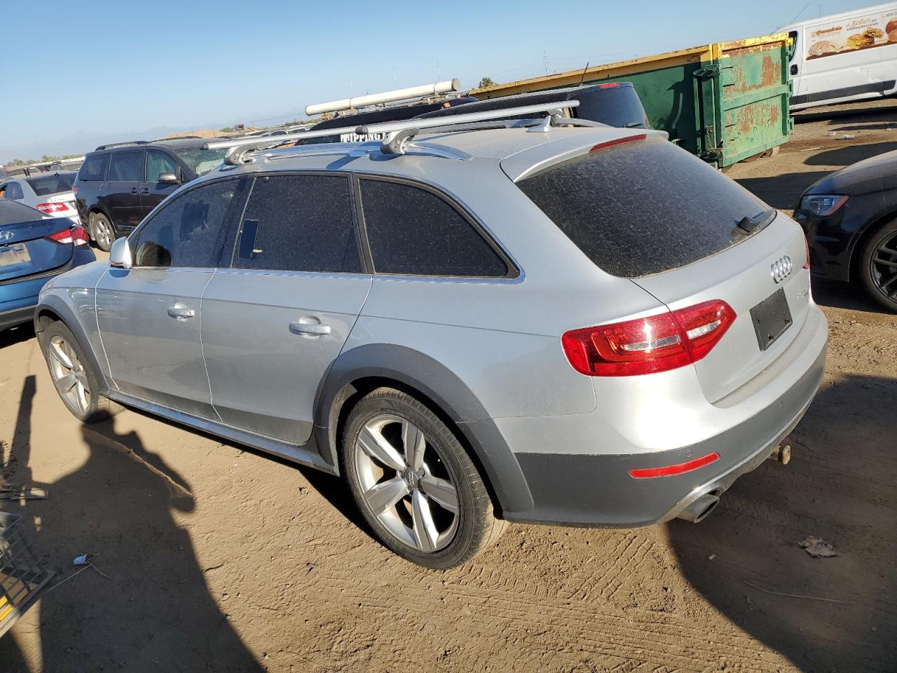 AUDI A4 ALLROAD 2013 silver 4dr spor flexible fuel WA1UFAFL8DA135521 photo #3