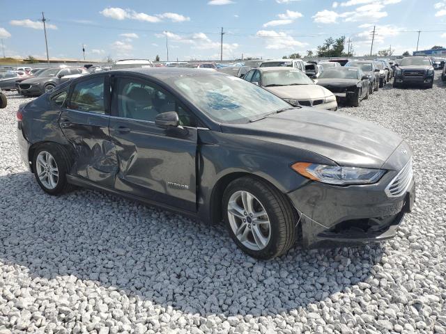 VIN 3FA6P0UU8JR145166 2018 Ford Fusion, S Hybrid no.4