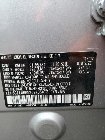 2018 HONDA HR-V EX - 3CZRU6H52JG705873