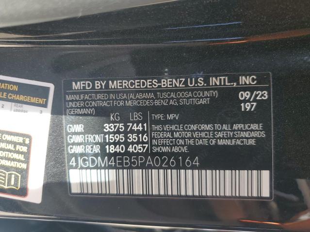 VIN 4JGDM4EB5PA026164 2023 Mercedes-Benz EQS, 580 4... no.14