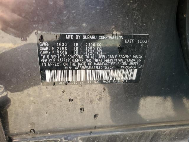 2024 SUBARU LEGACY PRE - 4S3BWAF66R3015204