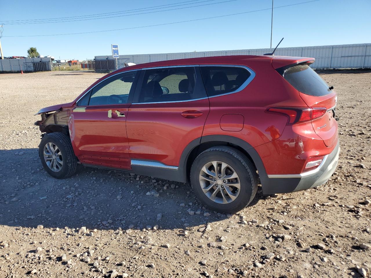 Lot #2858161172 2019 HYUNDAI SANTA FE S