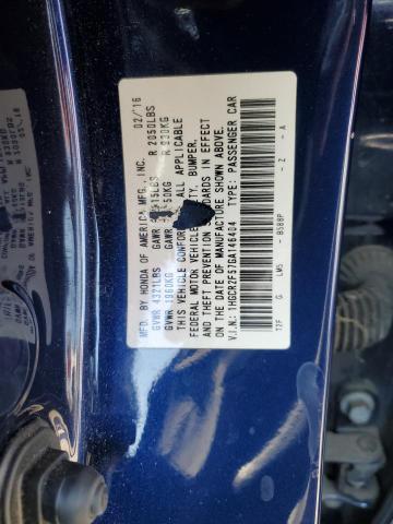 VIN 1HGCR2F57GA146404 2016 Honda Accord, Sport no.12