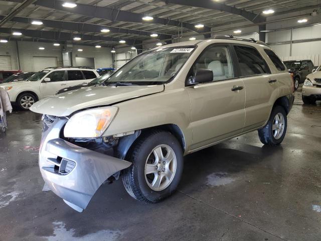 KIA SPORTAGE L 2007 gold  gas KNDJF724177436045 photo #1