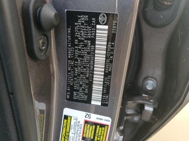 VIN 4T1F31AK8RU072198 2024 Toyota Camry, Xle no.13