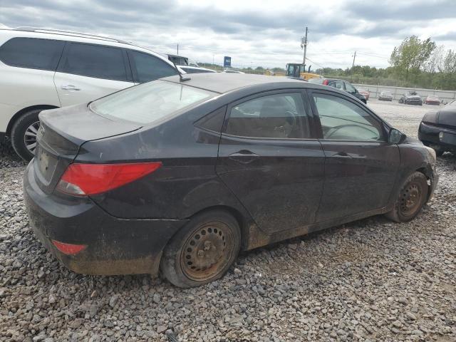 HYUNDAI ACCENT SE 2016 black sedan 4d gas KMHCT4AEXGU141324 photo #4