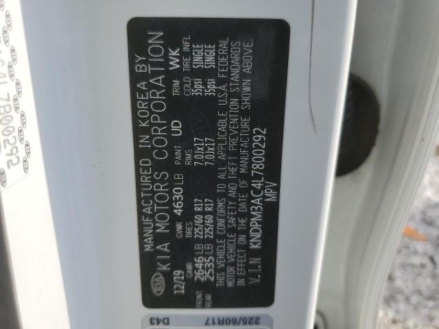 2020 KIA SPORTAGE L - KNDPM3AC4L7800292