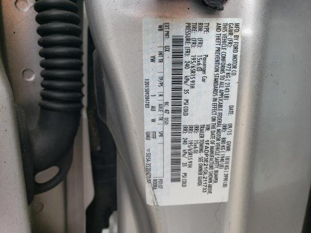 2016 FORD FOCUS S 1FADP3E21GL211733