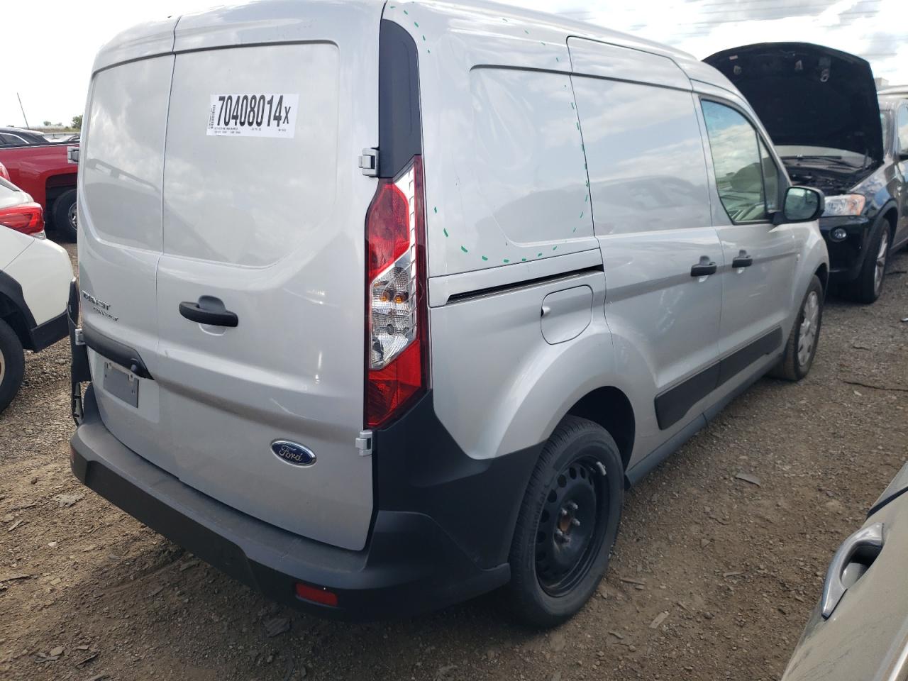 FORD TRANSIT CO 2022 silver  gas NM0LS6S29N1516770 photo #4