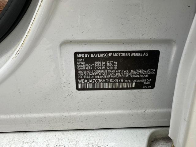 2017 BMW 530 XI - WBAJA7C36HG903978