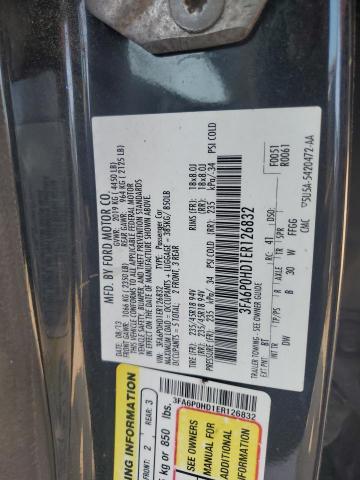 VIN 3FA6P0HD1ER126832 2014 Ford Fusion, SE no.12