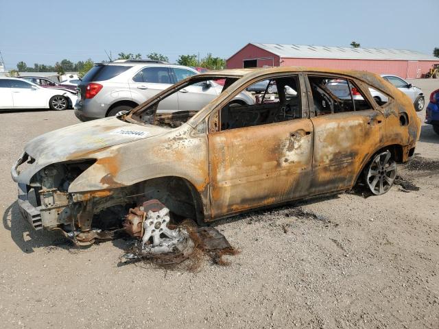 LEXUS RX 350 2009 burn  gas 2T2HK31U99C128414 photo #1