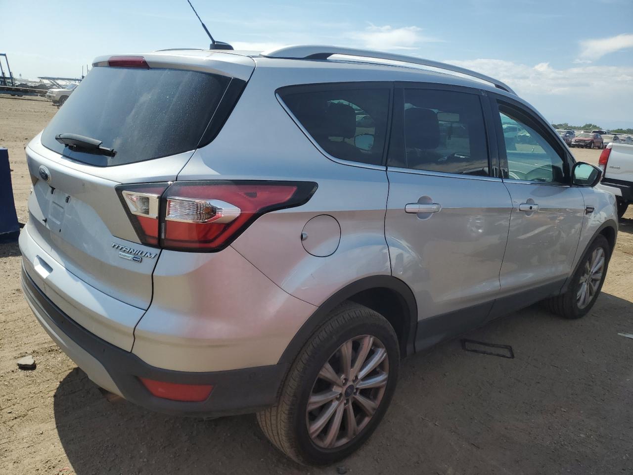 Lot #2902897823 2017 FORD ESCAPE TIT