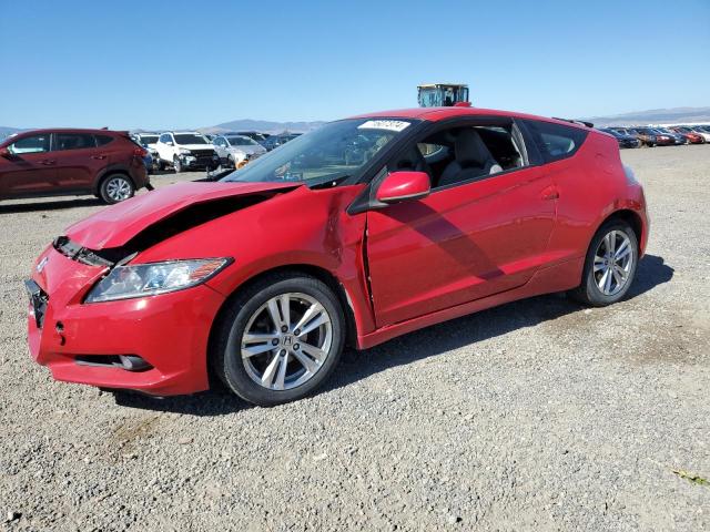 HONDA CRZ 2011 red  hybrid engine JHMZF1C60BS013669 photo #1