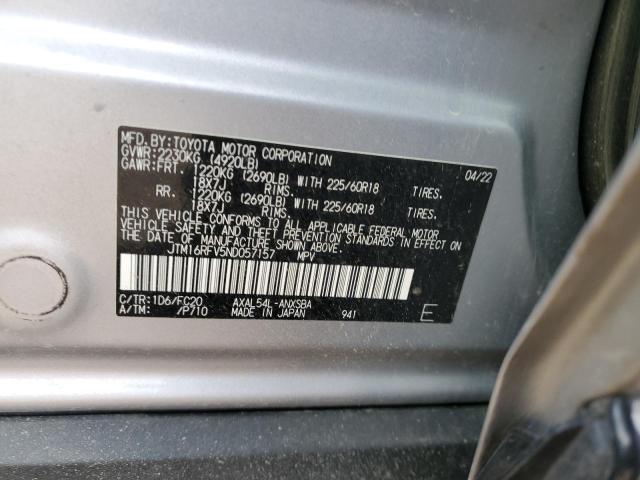 2022 TOYOTA RAV4 SE - JTM16RFV5ND057157