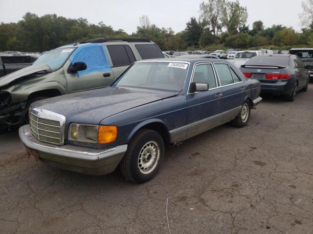 MERCEDES-BENZ 380 SE 1984 blue  gas WDBCA32A8EA051618 photo #1