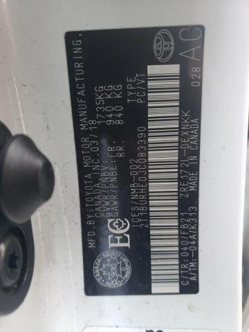 2018 TOYOTA COROLLA L - 2T1BURHE0JC083390