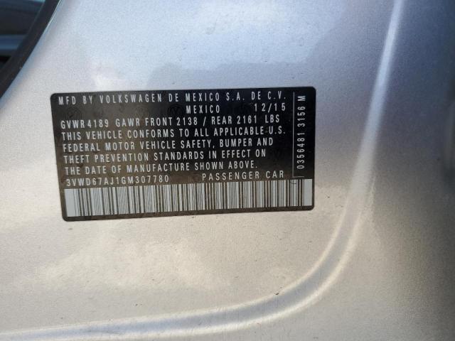 2016 VOLKSWAGEN JETTA SE - 3VWD67AJ1GM307780