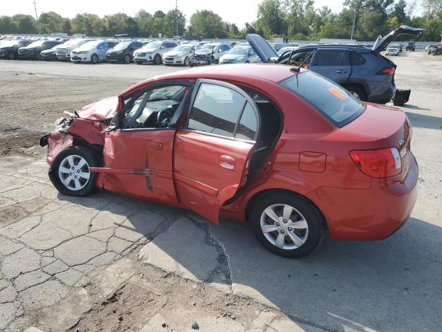 KIA RIO LX 2010 red  gas KNADH4A30A6601298 photo #3