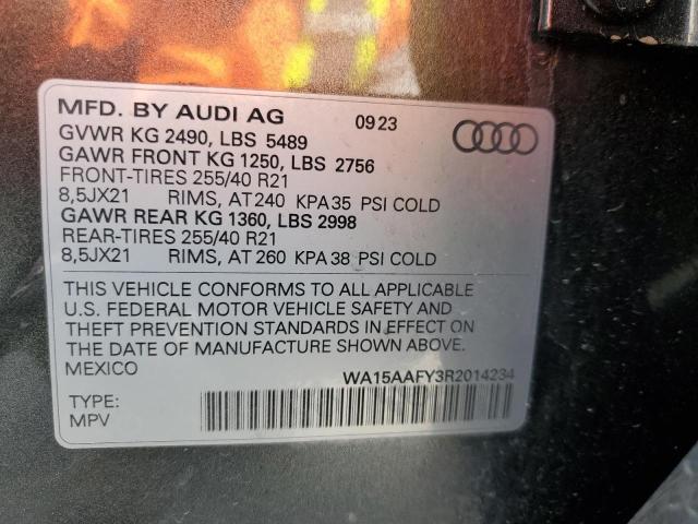 2024 AUDI Q5 SPORTBA WA15AAFY3R2014234