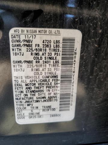 2018 NISSAN ROGUE S - JN8AT2MV1JW309170