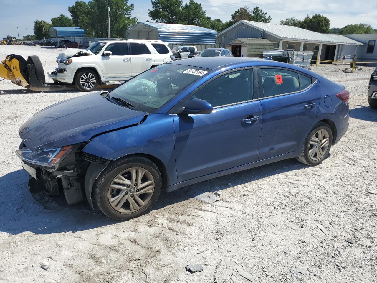 HYUNDAI ELANTRA SE 2020 blue  gas 5NPD84LF2LH508575 photo #1