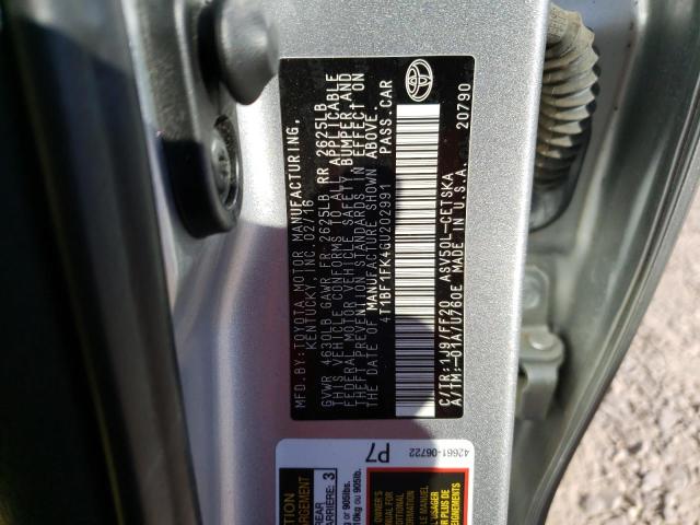 2016 TOYOTA CAMRY LE - 4T1BF1FK4GU202991