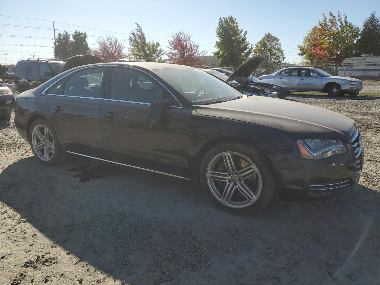 Lot #2989629699 2012 AUDI A8 QUATTRO