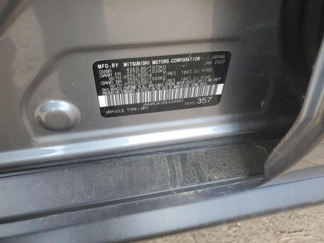 2022 MITSUBISHI OUTLANDER - JA4ARUAUXNU008460