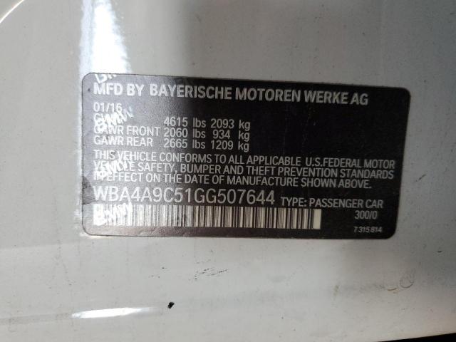 VIN WBA4A9C51GG507644 2016 BMW 4 Series, 428 I Gran... no.12