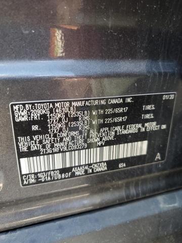 2020 TOYOTA RAV4 LE - 2T3G1RFV9LC093279