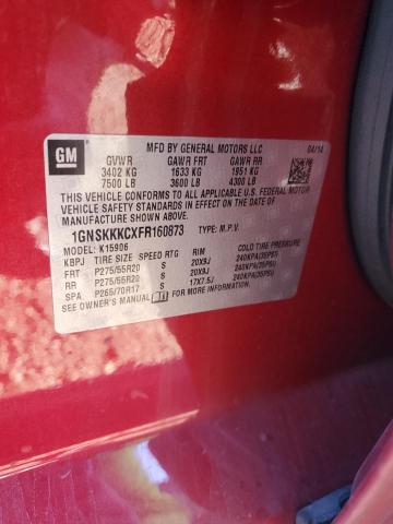 2015 CHEVROLET SUBURBAN K - 1GNSKKKCXFR160873