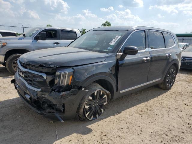 KIA TELLURIDE 2023 black  gas 5XYP54GC7PG331606 photo #1