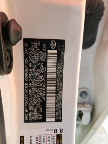 2018 TOYOTA CAMRY L - JTNB11HK2J3066322
