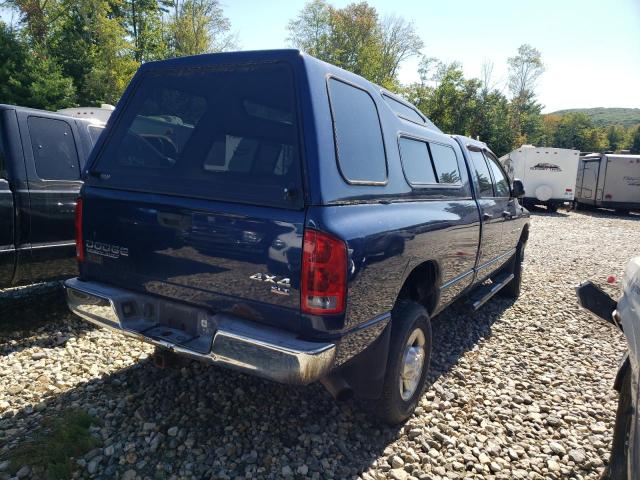 DODGE RAM 2500 S 2004 blue crew pic diesel 3D7KU28CX4G187018 photo #4