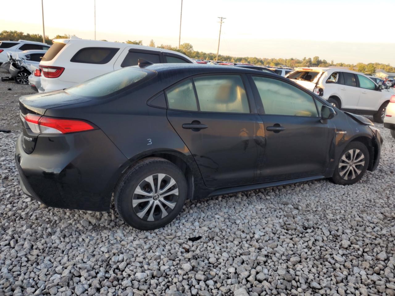 Lot #2943176387 2021 TOYOTA COROLLA LE