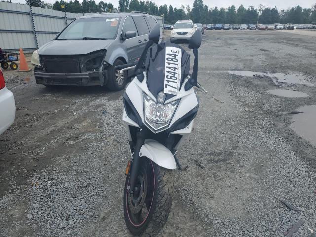 YAMAHA FZ6 R 2009 white racer gas JYARJ18EX9A003971 photo #3