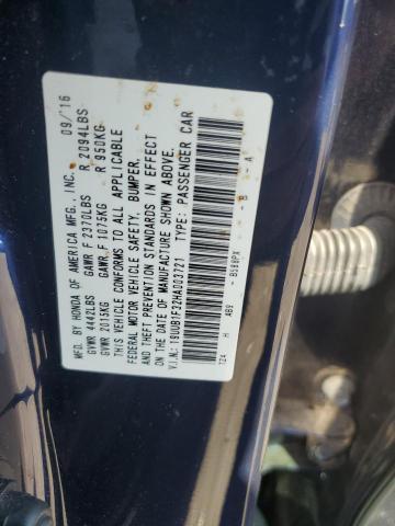 VIN 19UUB1F32HA003721 2017 Acura TLX no.12