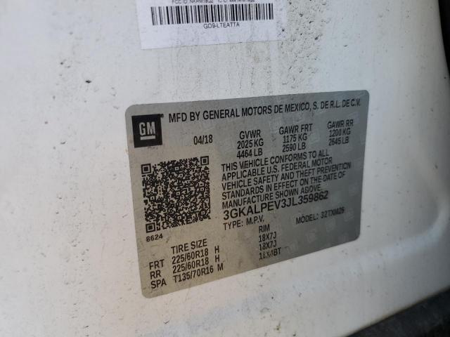 2018 GMC TERRAIN SL - 3GKALPEV3JL359862