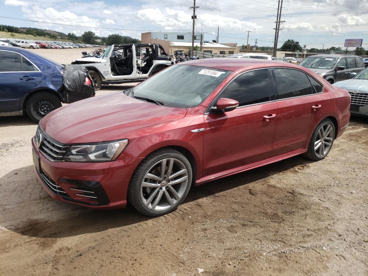 Lot #3024670593 2018 VOLKSWAGEN PASSAT S