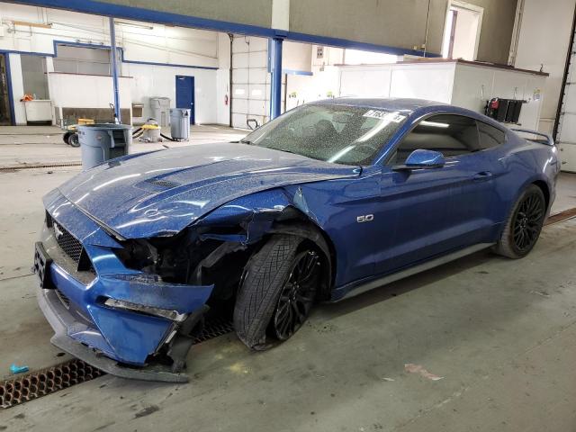 FORD MUSTANG GT 2018 blue  gas 1FA6P8CF2J5181407 photo #1