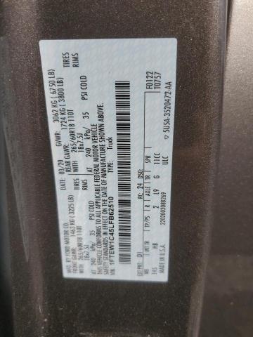 2020 FORD F150 SUPER - 1FTEW1C45LFB62510