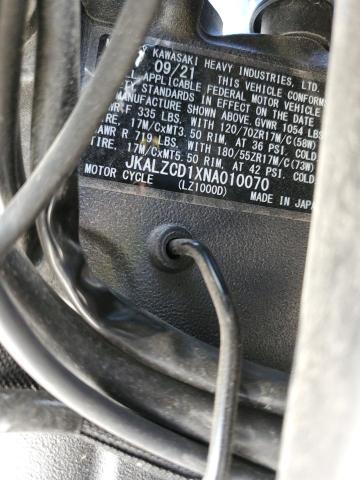 2022 KAWASAKI KLZ1000 D JKALZCD1XNA010070