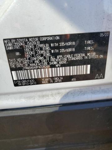 2023 SUBARU SOLTERRA P JTMABABA8PA028269