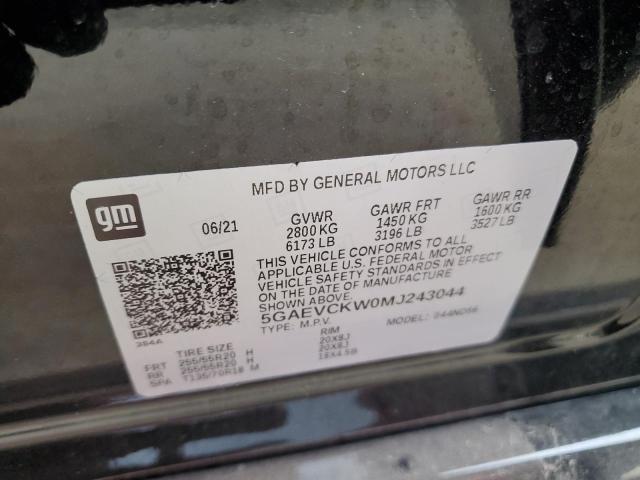 2021 BUICK ENCLAVE AV - 5GAEVCKW0MJ243044