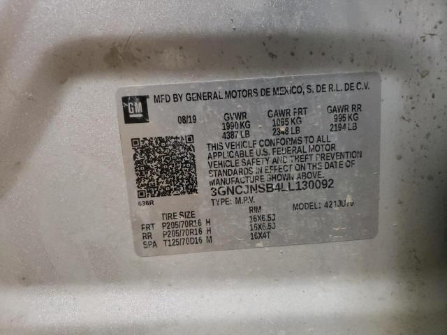 2020 CHEVROLET TRAX LS - 3GNCJNSB4LL130092