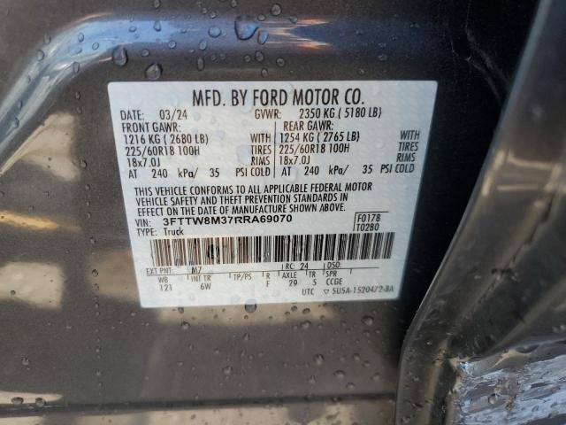 2024 FORD MAVERICK L 3FTTW8M37RRA69070